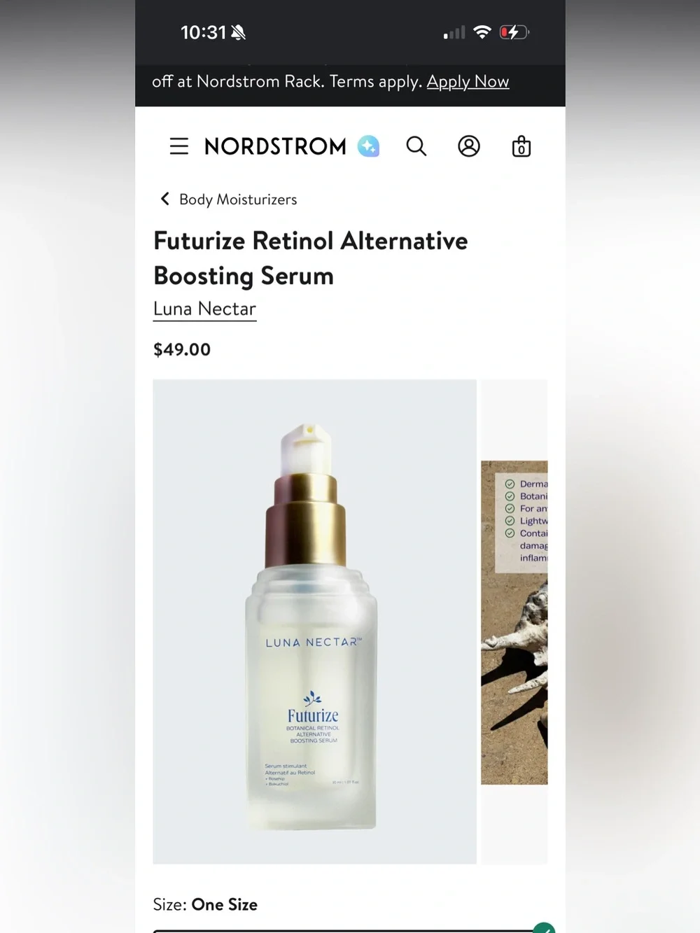Futurize Boosting Serum — White & Gold